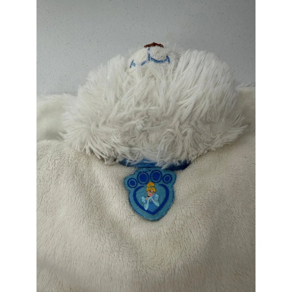 Pillow Pets Disney Palace Pets Pumpkin Poodle White Plush Cinderella Dog 14 inch